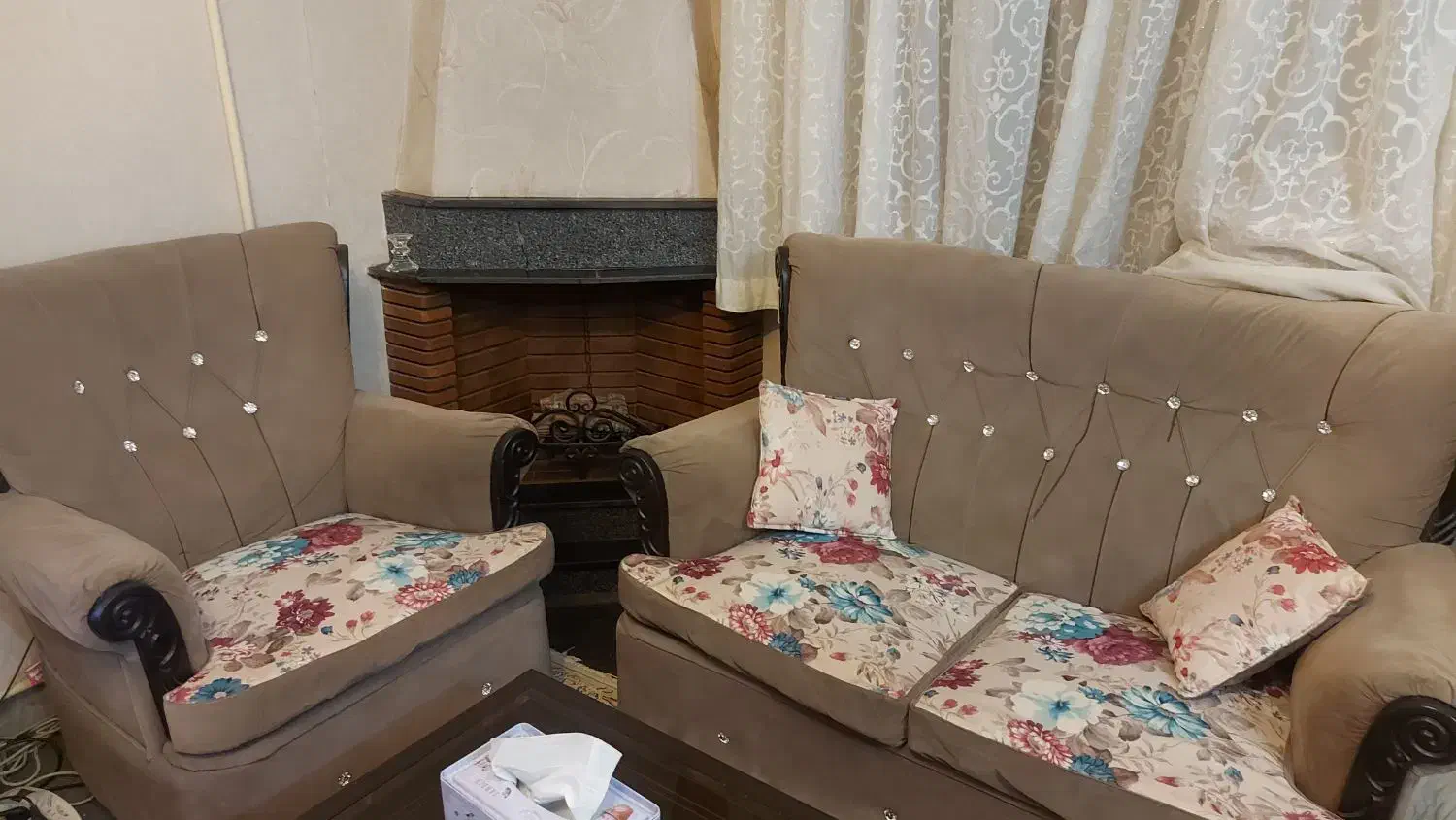 فروش مبل راحتی هفت نفره و میز ناهار خوری ۸ نفره|مبلمان خانگی و میز عسلی|تهران, سازمان برنامه جنوبی|دیوار