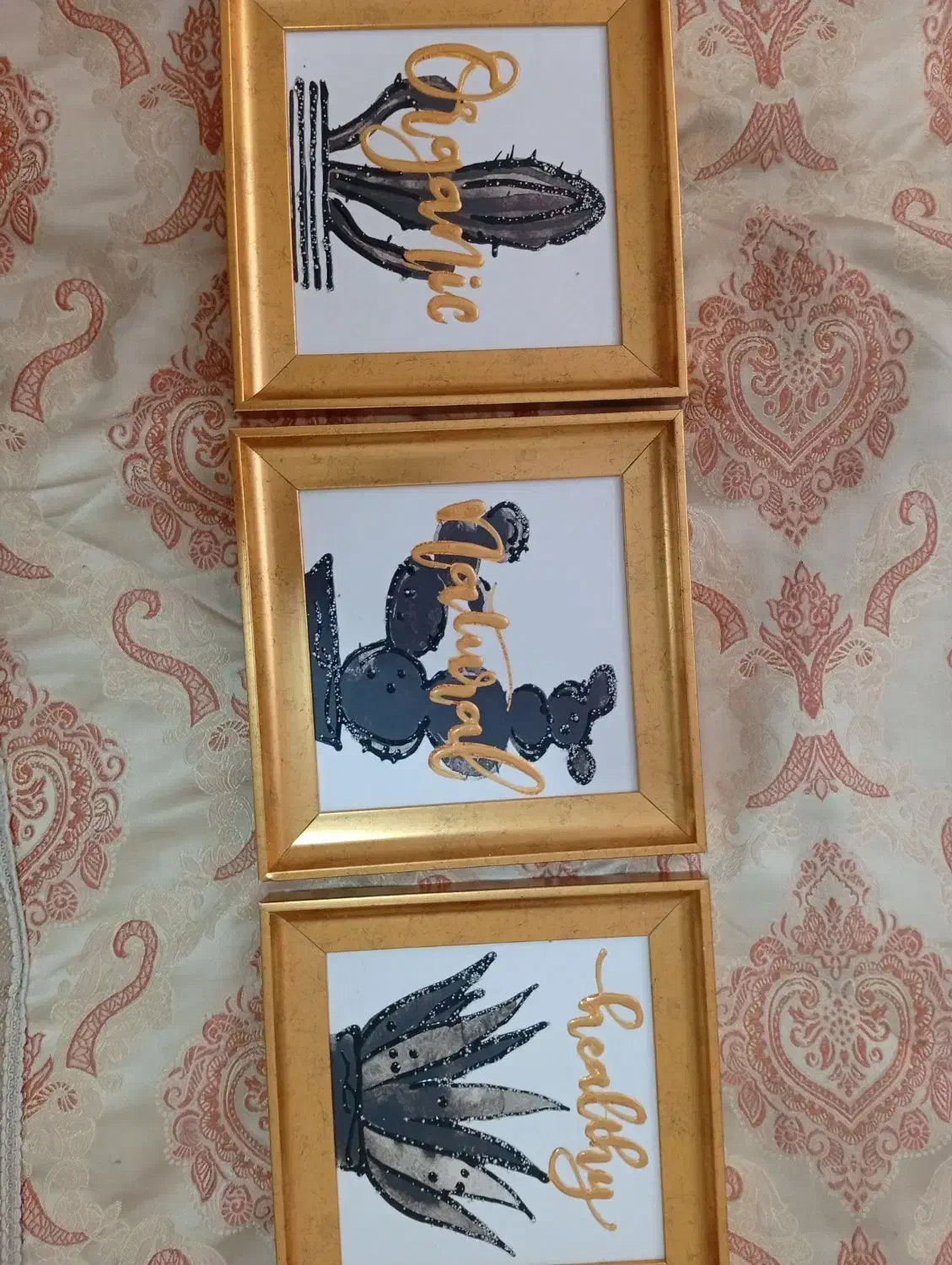 تابلو سه تایی ،نو|تابلو، نقاشی، عکس|رباطکریم, رباطکریم|دیوار