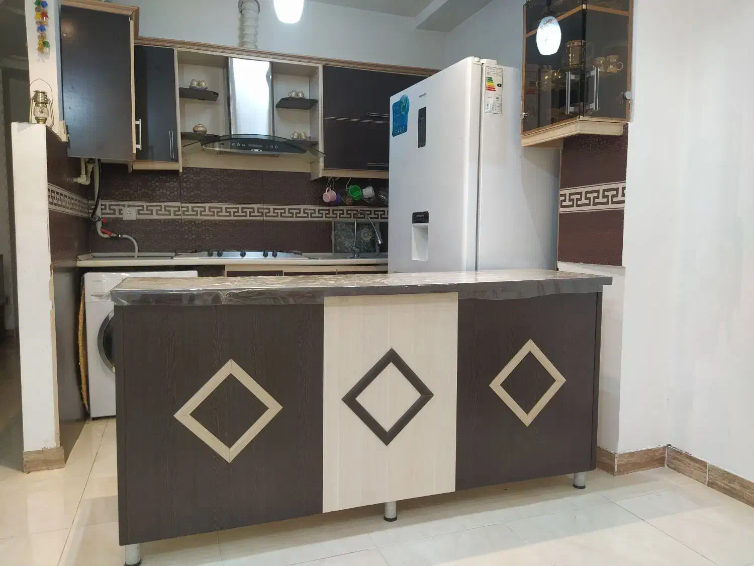 کابینت دست دوم تمیز|ظروف پختوپز|رشت, یخسازی|دیوار