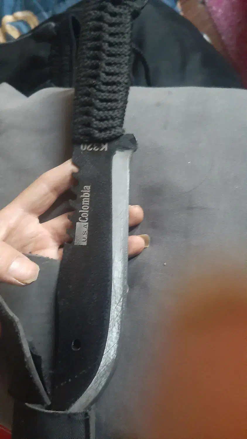 کارد بامبو زن استیل کربن اورجینال کلمبیا|کوهنوردی و کمپینگ|شهریار, شهرک اداری تندگویان|دیوار