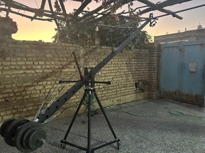 کرین شش متری پرشین با هد‌رونین|دوربین عکاسی و فیلم‌برداری|شیراز, فرگاز|دیوار