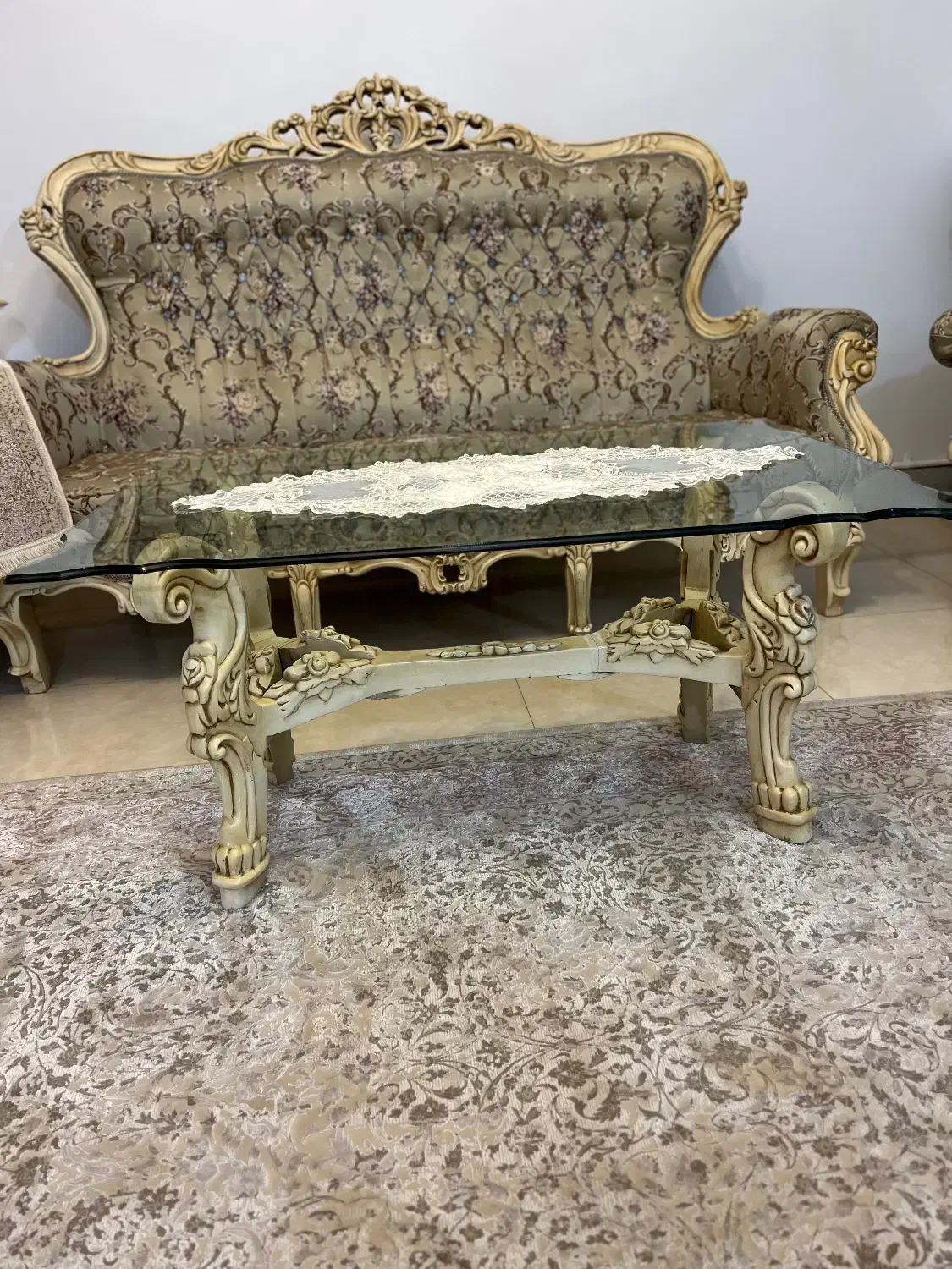 میز جلو مبلی و عسلی|مبلمان خانگی و میز عسلی|وحیدیه, |دیوار