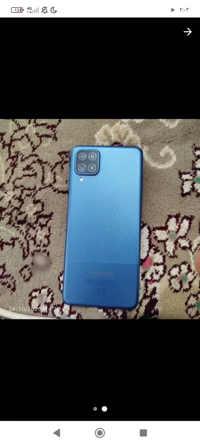 سامسونگ a12 سالم تر تمیز|موبایل|ساری, |دیوار