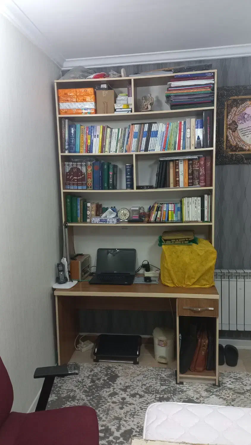 کتابخانه فول MDF|کتابخانه، شلف، قفسه‌های دیواری|تهران, سعادت‌آباد|دیوار