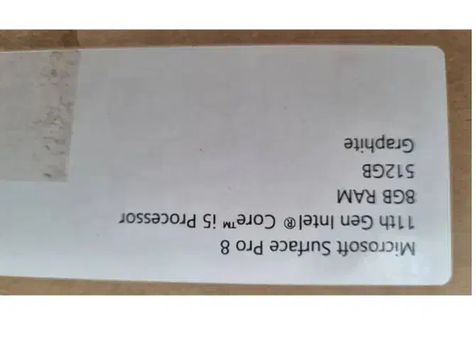 تبلت ماکروسافت پرو 8.پردازنده i5.حافظه 512|تبلت|رشت, کاکتوس|دیوار