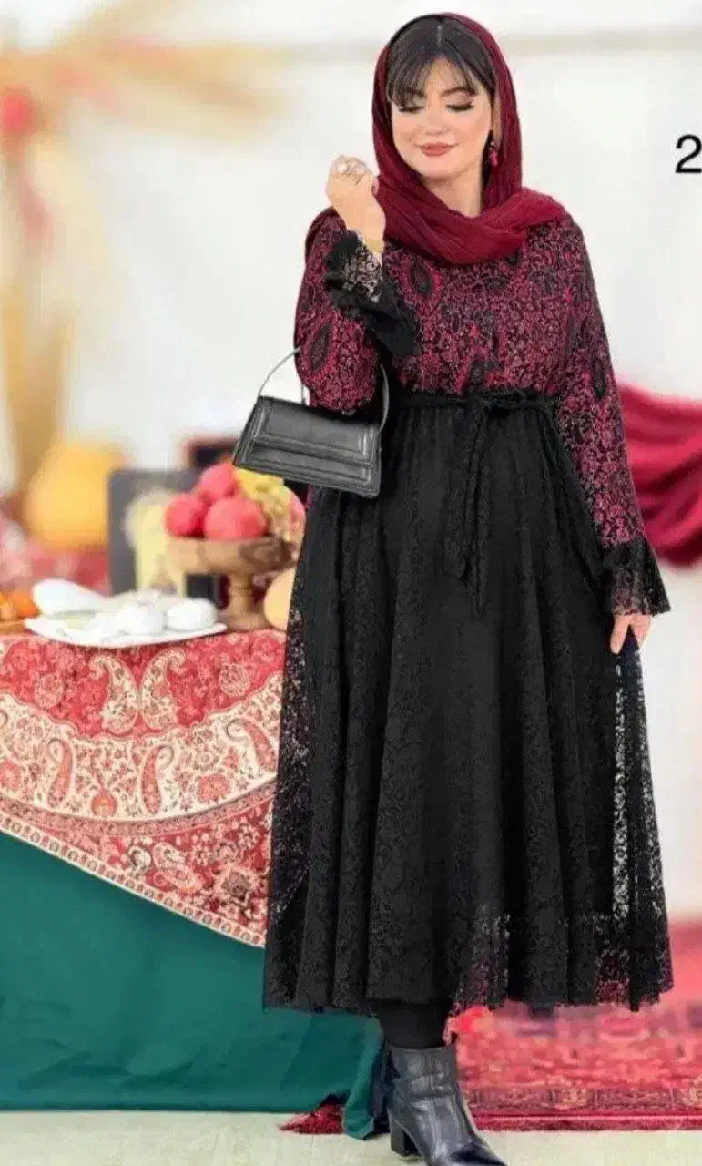 پیراهن یلدایی مجلسی وبلوز شلوار یلدایی|لباس|علیآباد کتول, |دیوار