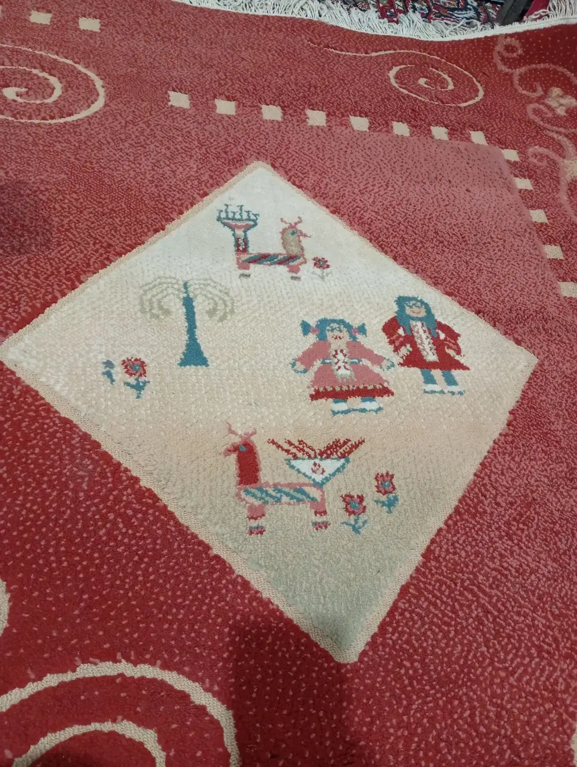 فرش گلیم|گلیم، جاجیم، گبه|تهران, فلسطین (میدان انقلاب)|دیوار