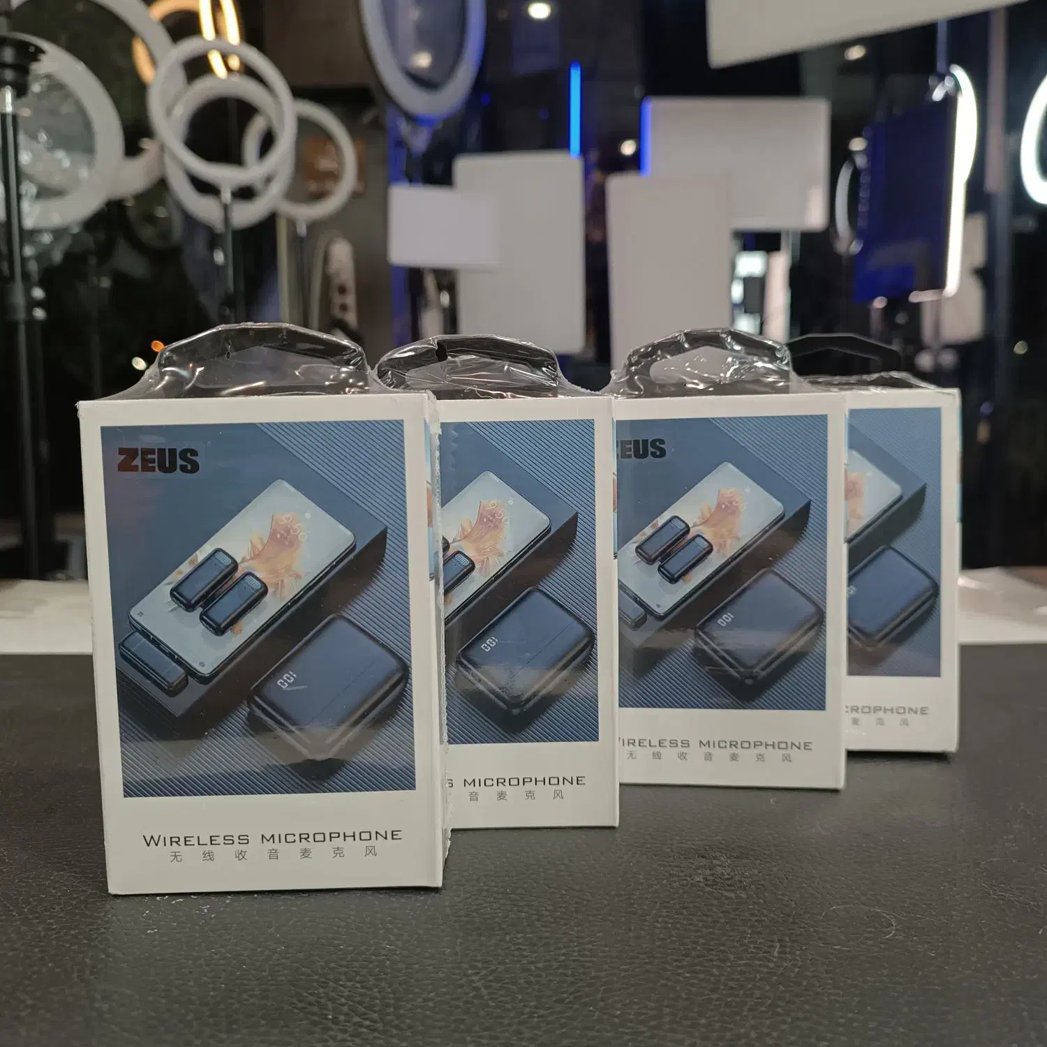 دوربین میکروفون یقه ای بیسیم دوکاربره مدلzeus|صوتی و تصویری|مشهد, وکیل‌آباد|دیوار