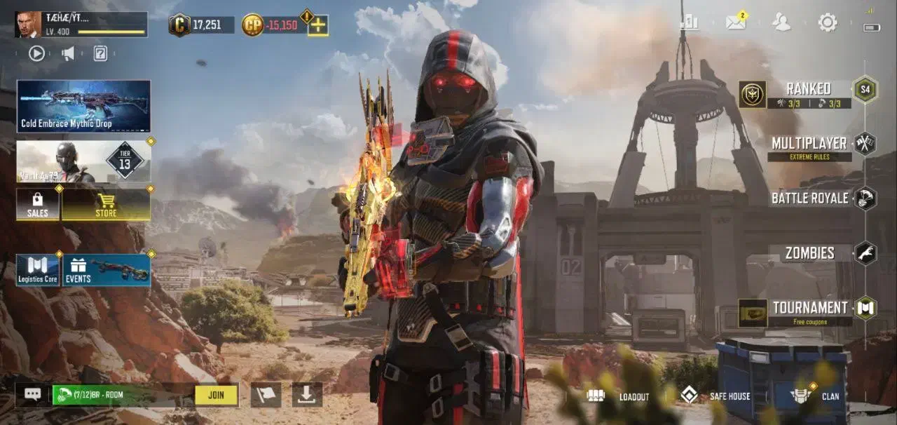 اکانت کالاف دیوتی با گان لجند و متیک|کنسول، بازی ویدئویی و آنلاین|تهران, فلسطین (میدان انقلاب)|دیوار