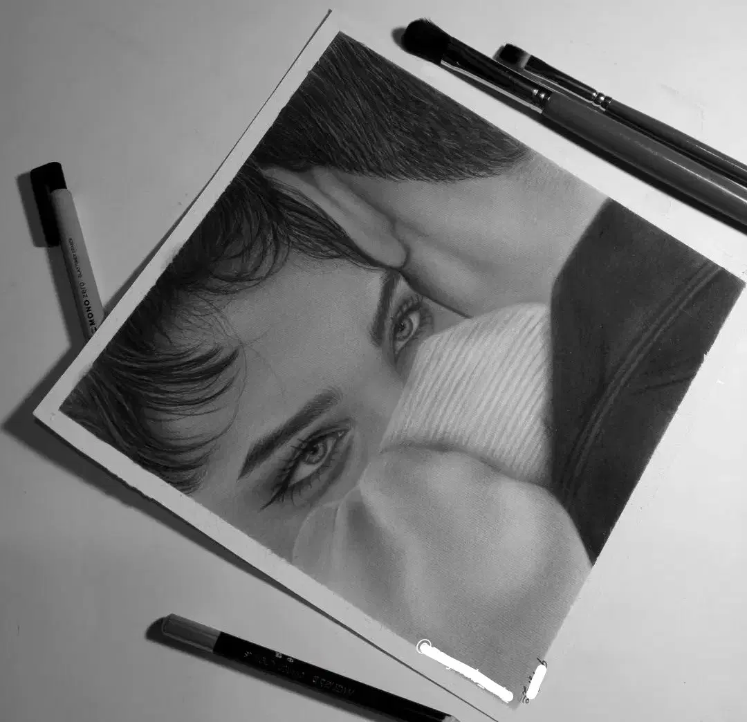 طراحی چهره سیاهقلم/هدیه خاص و ماندگار|تابلو، نقاشی، عکس|تهران, بازار|دیوار