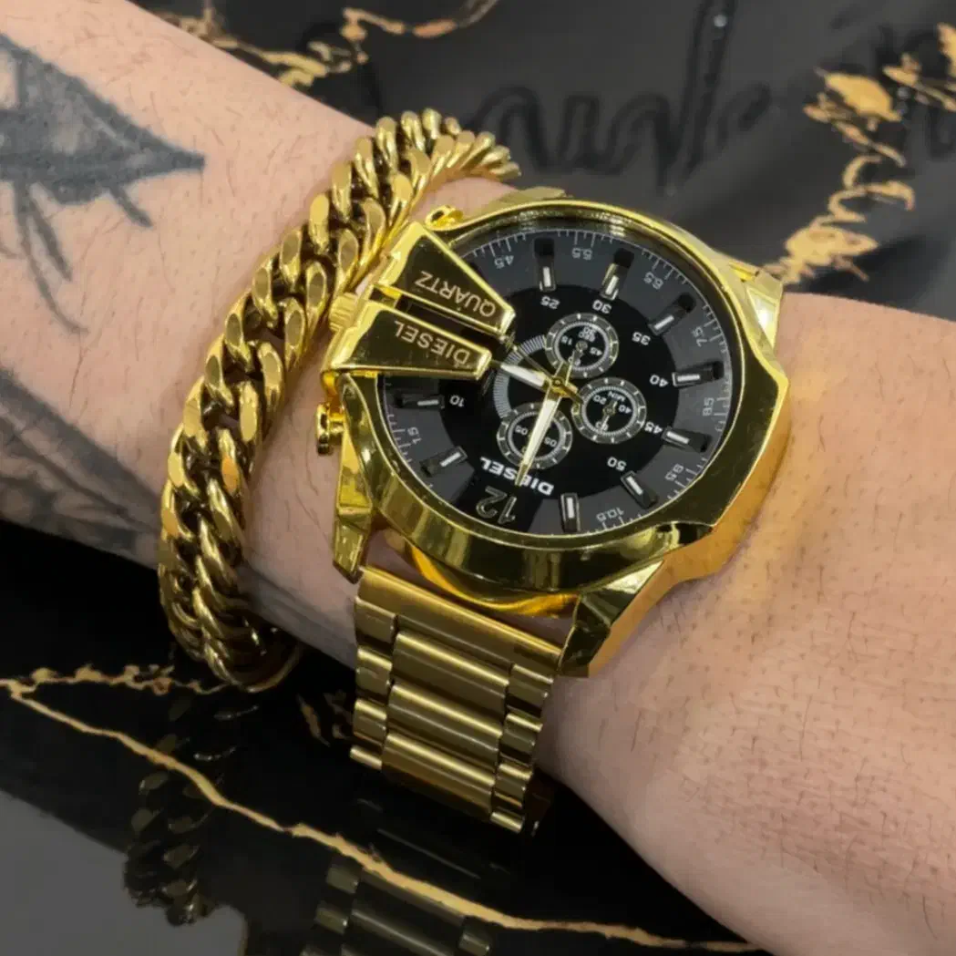 پکیج طلایی مدل Velcronix/لوکس و ماندگار|بدلیجات|جیرفت, |دیوار