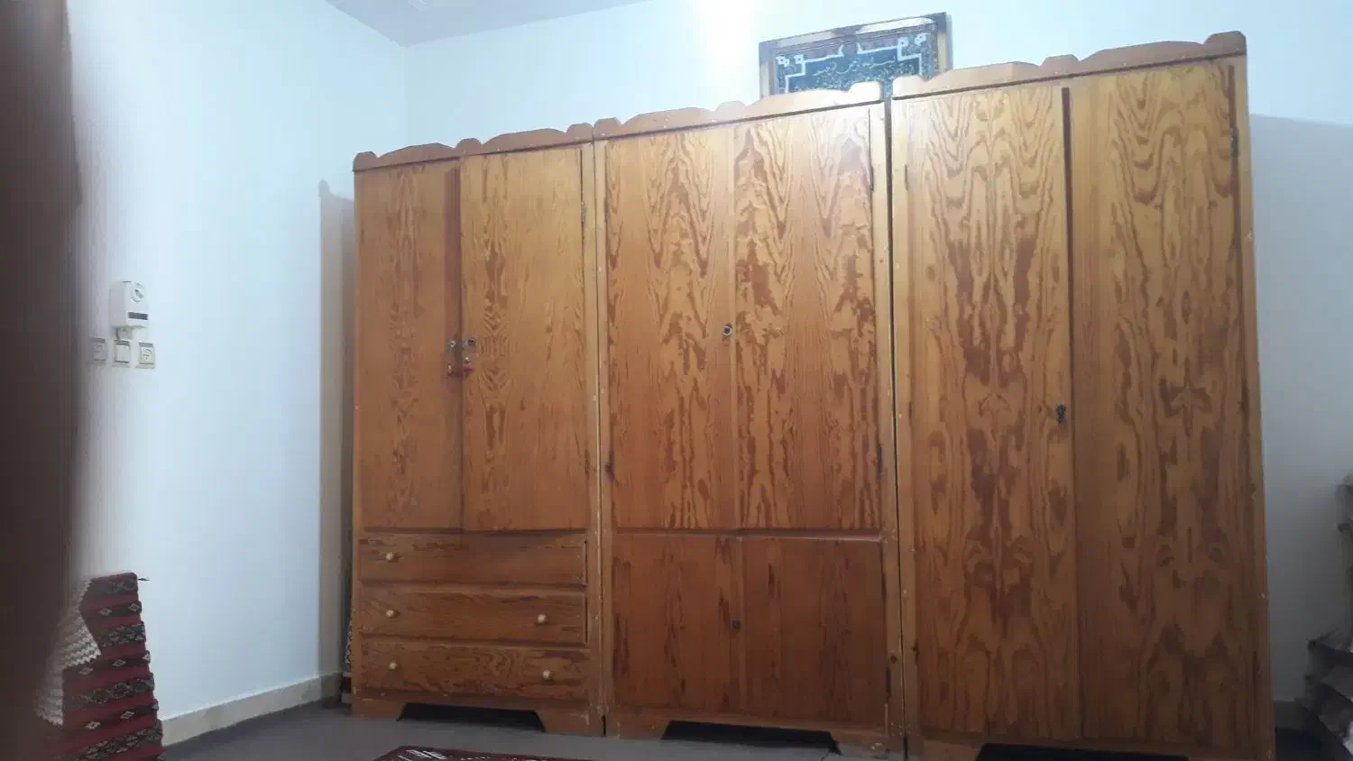 کمد قدی سه تیکه|جاکفشی، کمد، دراور|آزادشهر, |دیوار