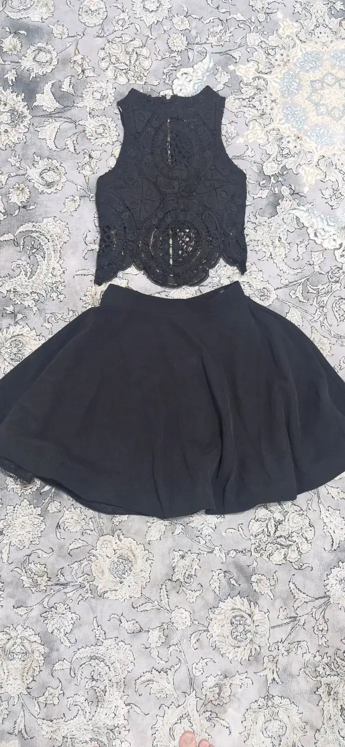 تاپ دامن مشکی|لباس|قائم‌شهر, |دیوار