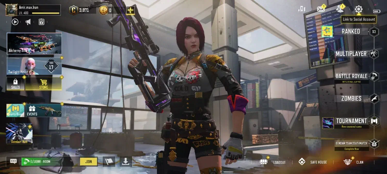 اکانت کالاف لول ۴۰۰ لجند۶ متیک ۱|کنسول، بازی ویدئویی و آنلاین|قم, خندق|دیوار