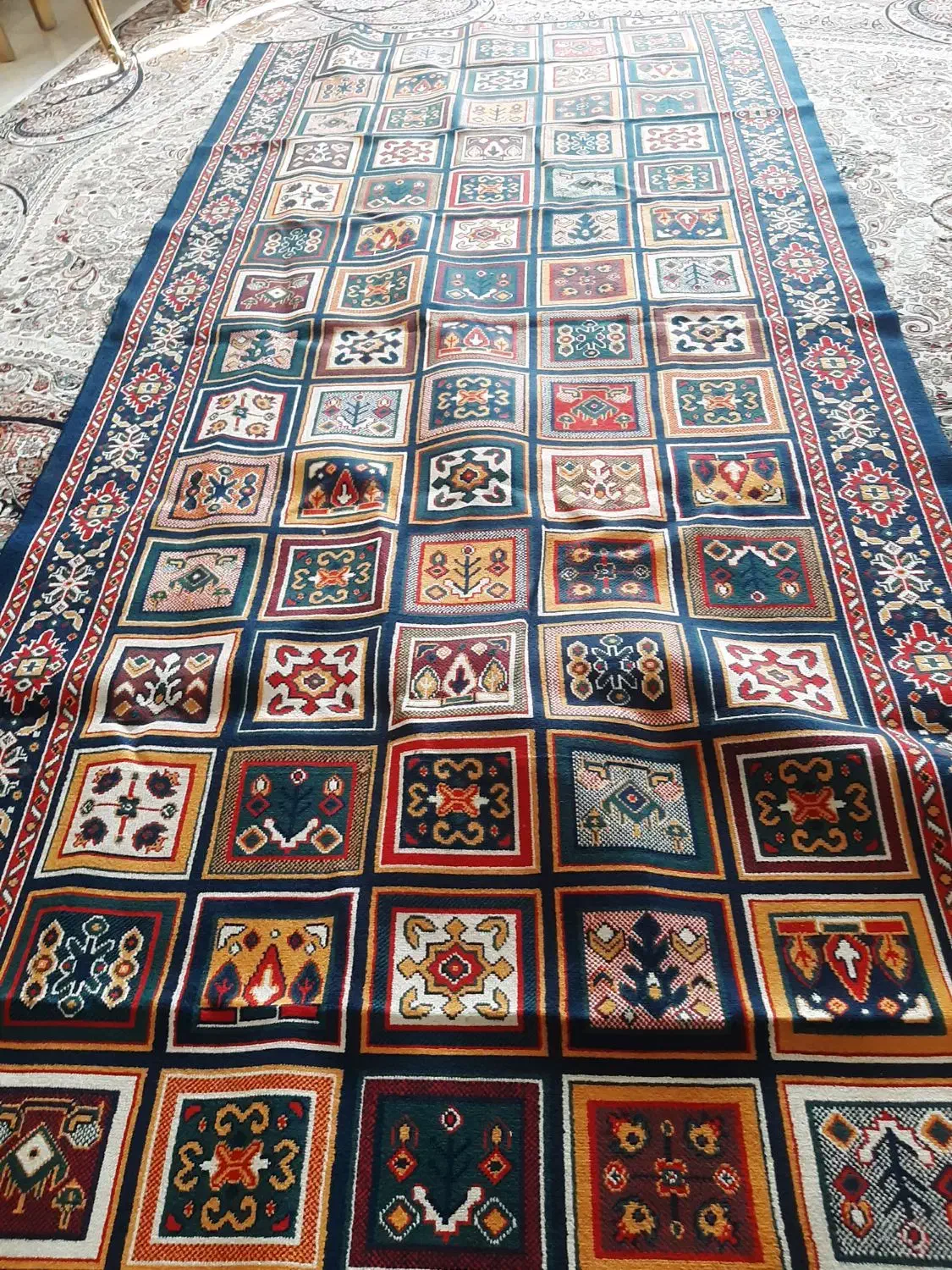 گلیم فرش ۳ونیم دریک و هفتاد|گلیم، جاجیم، گبه|فردیس, فردیس|دیوار