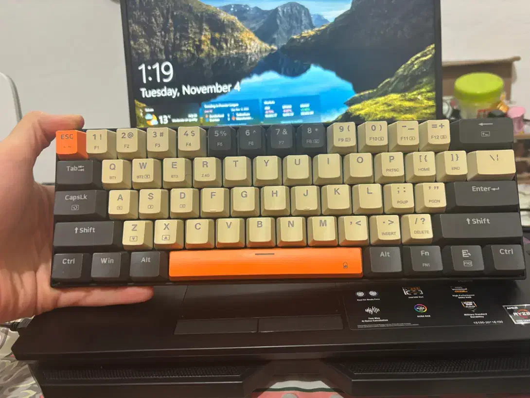 فروش کیبورد مکانیکال گیمینگ|قطعات و لوازم جانبی رایانه|تهران, ستارخان|دیوار