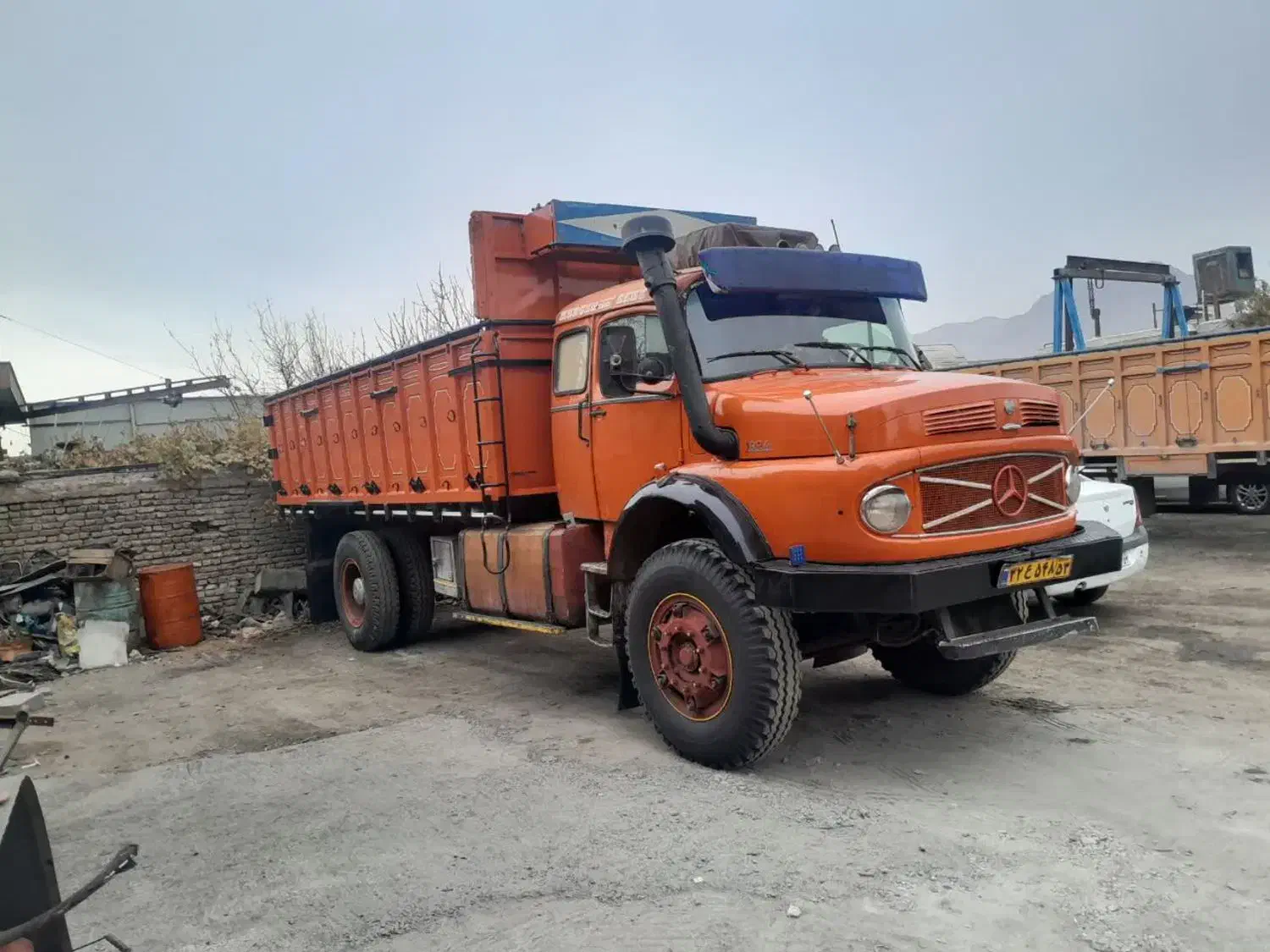 بنز تک باری دو کابین|خودرو سنگین|فولادشهر, سایت صنعتی کاوه|دیوار