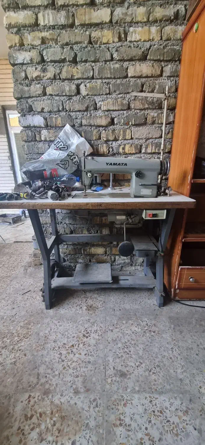 چرخ خیاطی صنعتی yamata ژاپن|چرخ خیاطی و ریسندگی|خمینیشهر, |دیوار