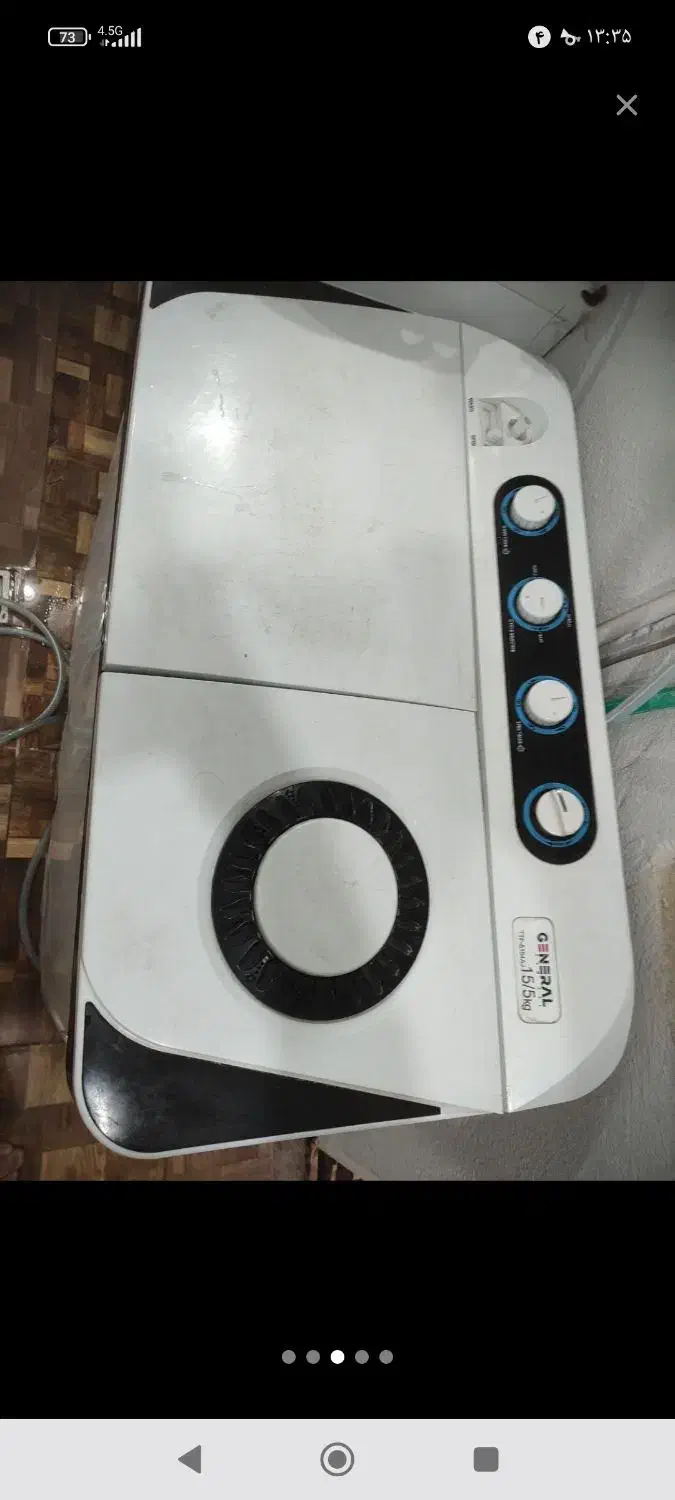 لباسشویی دوقلو ۱۵/۵کیلویی پاکشوما|ماشین لباسشویی و خشک‌کن لباس|خورموج, |دیوار