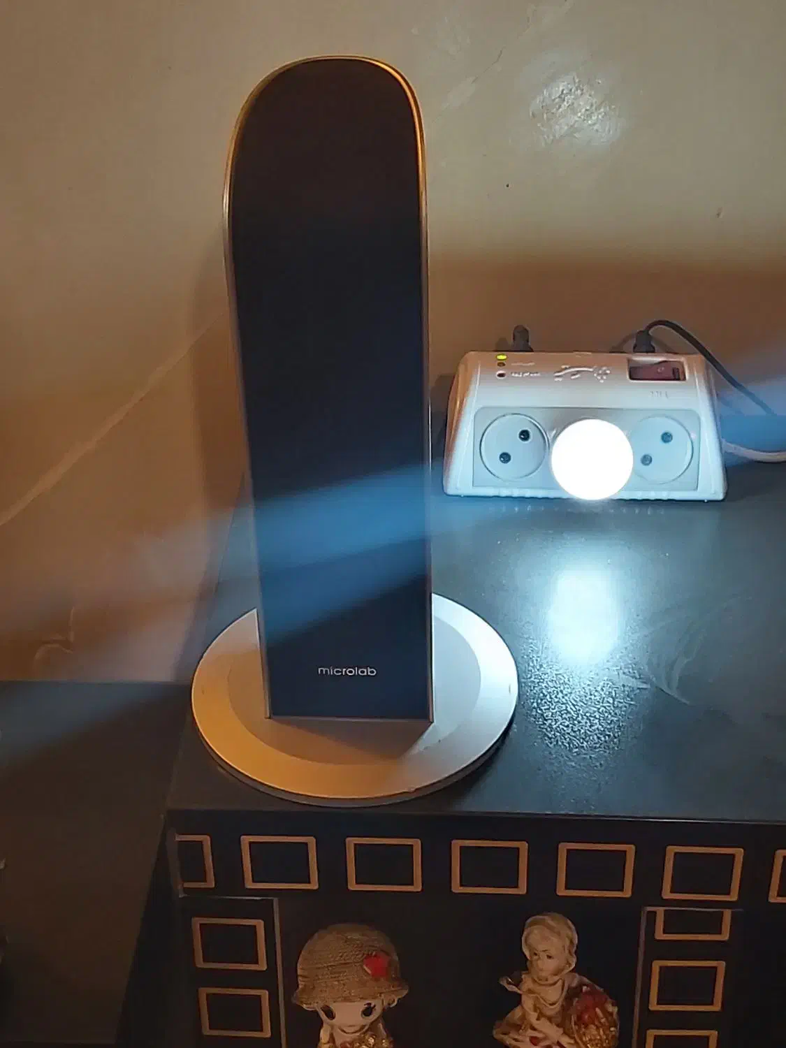 اسپیکر میکرولب  سالم  چهار تیکه|سیستم صوتی خانگی|بروجرد, |دیوار