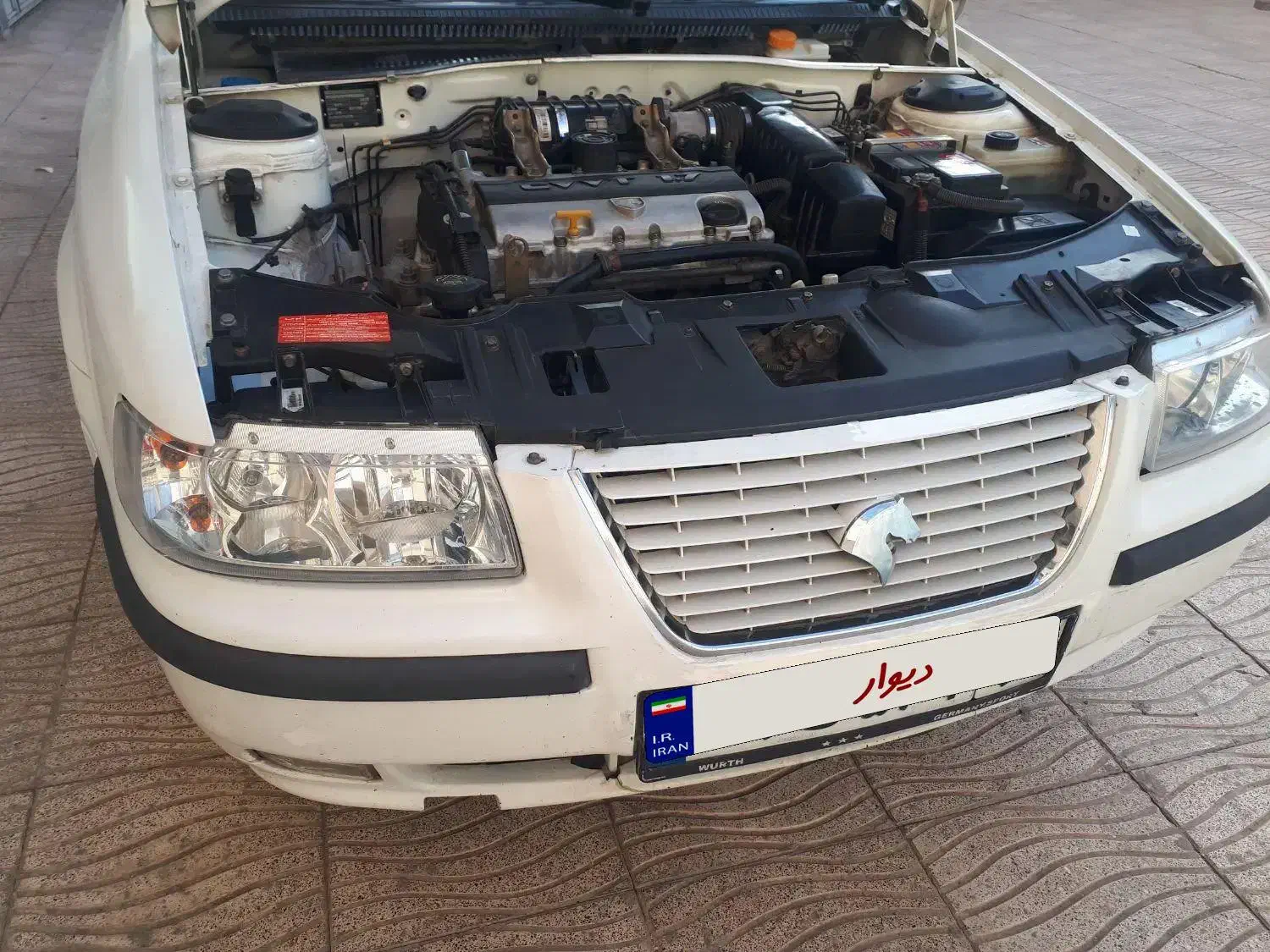 سمند ای اف سون سفید بی رنگ بدون ضربه مدل اخر۹۸|خودرو سواری و وانت|اردبیل, |دیوار