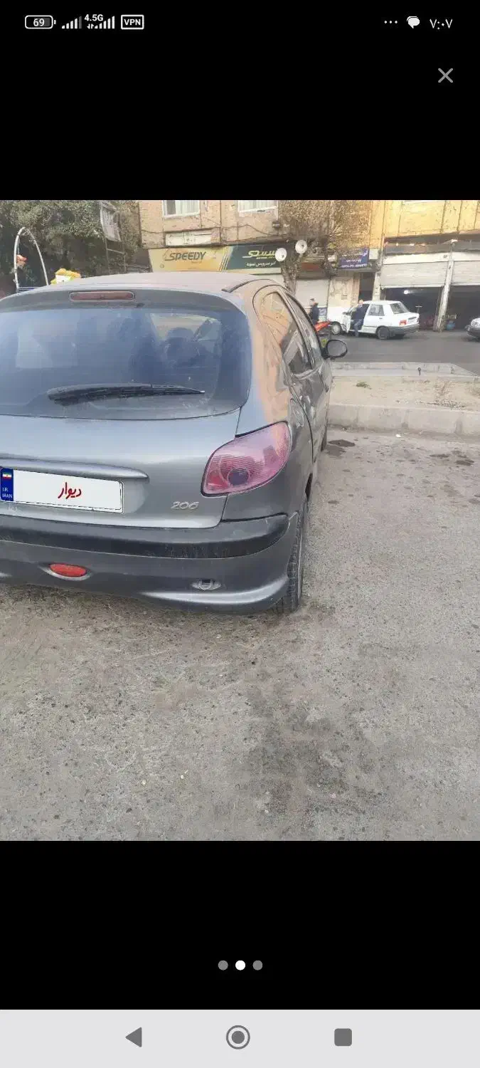 206  مدل 88|خودرو سواری و وانت|تهران, سلیمانی|دیوار