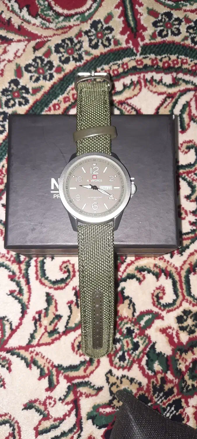 ساعت ارتشی برند نیوی فورس. اورجینال و کاملا نو|ساعت|کاشان, فاز ۱ ناجی آباد|دیوار