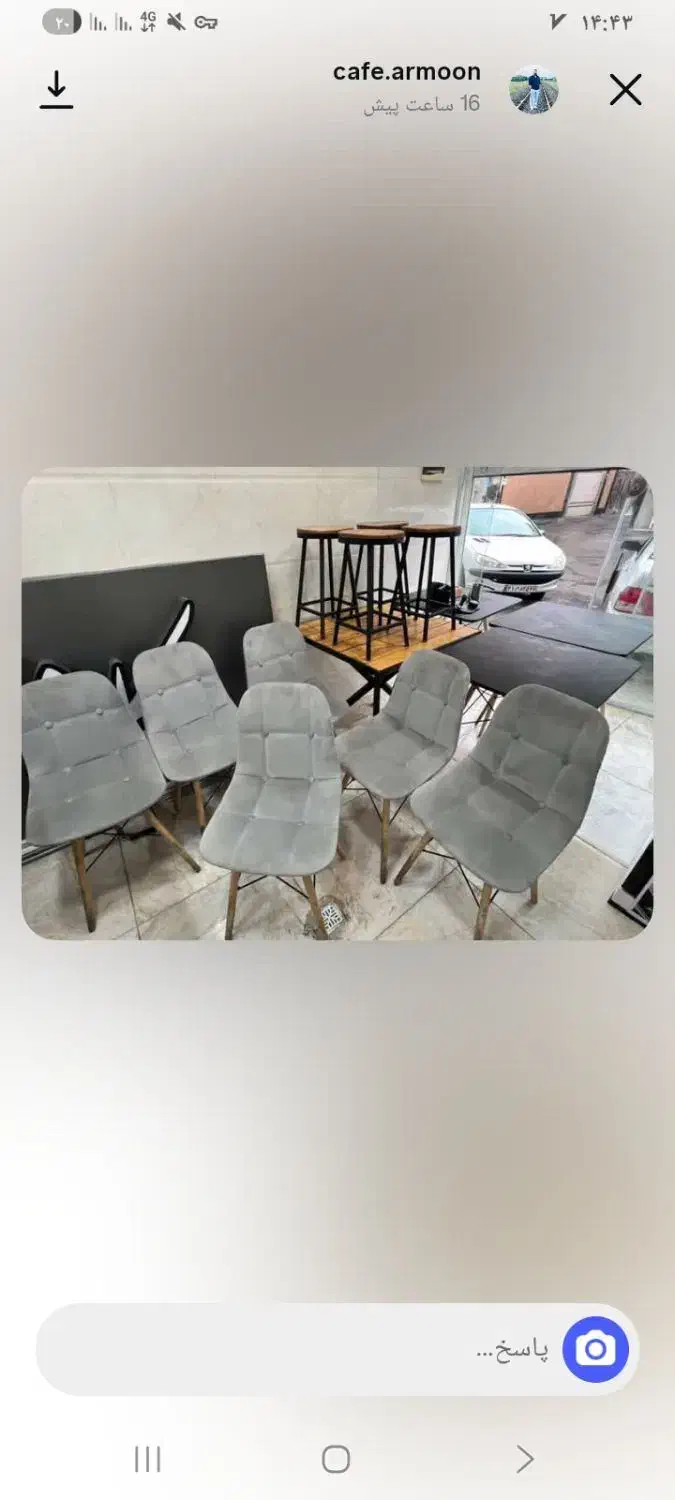 میز و صندلی نو|میز و صندلی غذاخوری|رشت, منظریه|دیوار