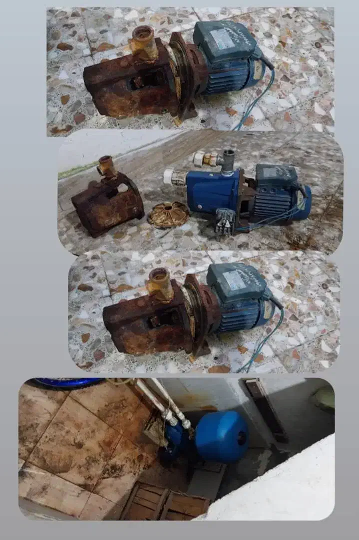 سرویسانواع پمپ خانگی درمنزل ونصب|مصالح و تجهیزات ساختمان|رشت, معلم|دیوار