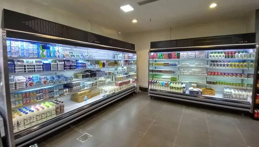 قفسه ۸تک درب یخچال ۷ پرده هوا ماموت فروشگاهی|فروشگاه و مغازه|کاشان, پشت شهربانی|دیوار