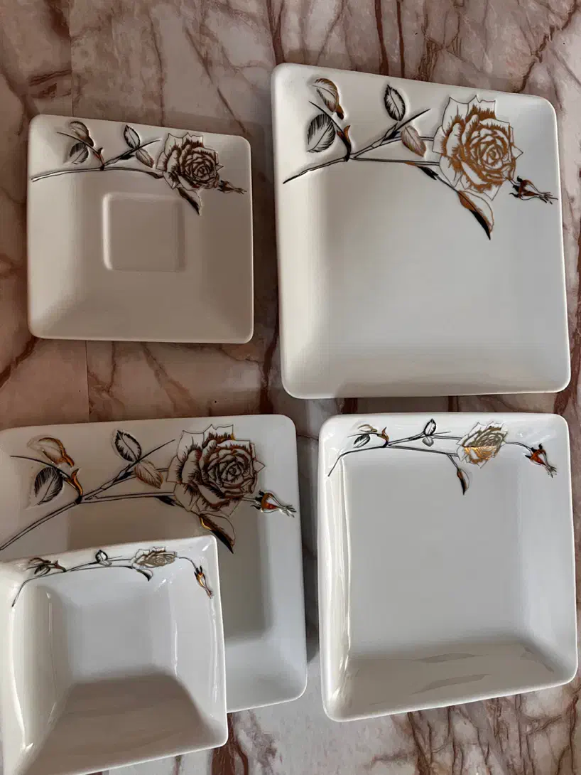 سرویس ۲۴ نفره چینی تقدیس|ظروف سرو و پذیرایی|قائن, |دیوار