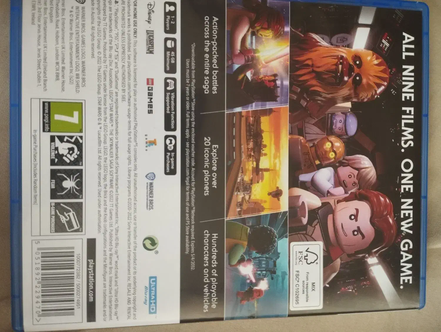 سی دی بازی ps5  star war|کنسول، بازی ویدئویی و آنلاین|کرج, گلشهر|دیوار