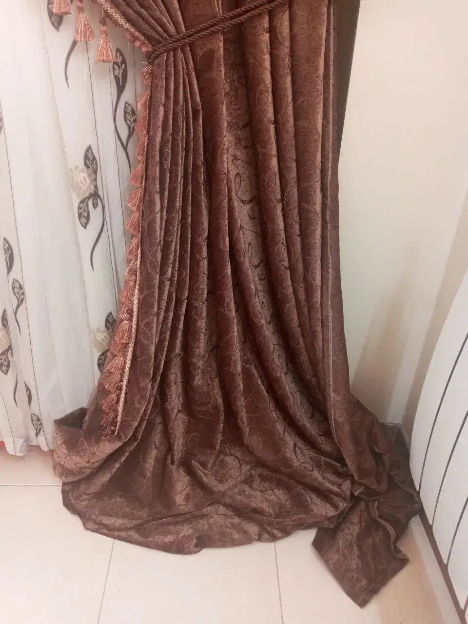 والا پرده یک طرفه|پرده، رانر، رومیزی|شاهین‌شهر, مسکن مهر|دیوار