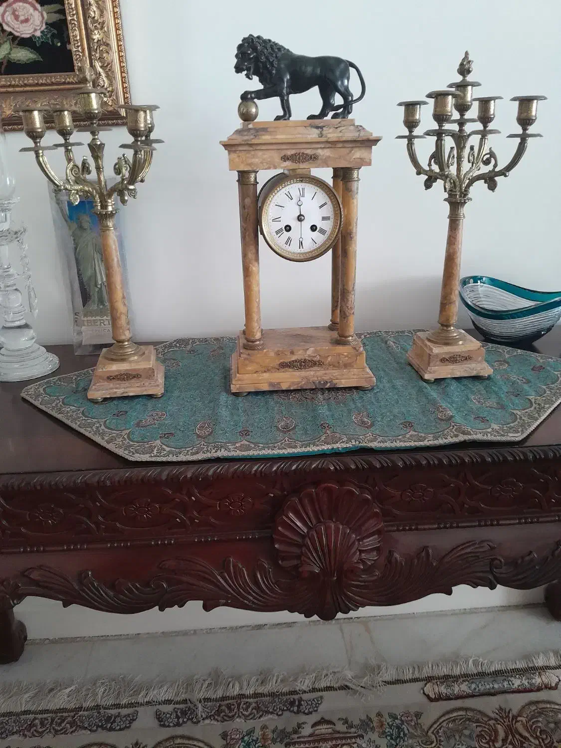 ساعت وشمعدان|ساعت دیواری و تزئینی|تهران, زعفرانیه|دیوار