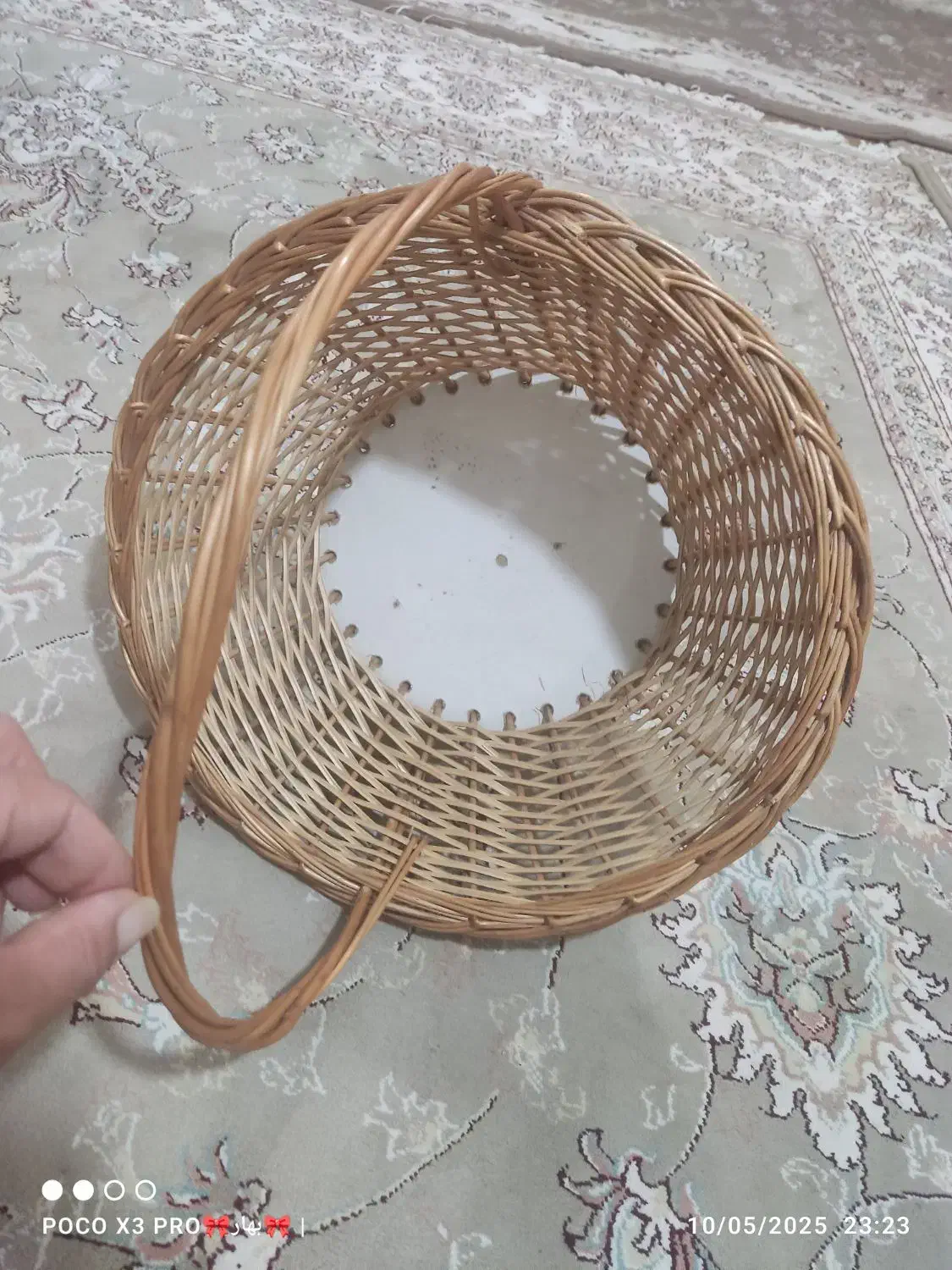 سبد حصیری|صنایع دستی و سایر لوازم تزئینی|شیراز, مسلم|دیوار