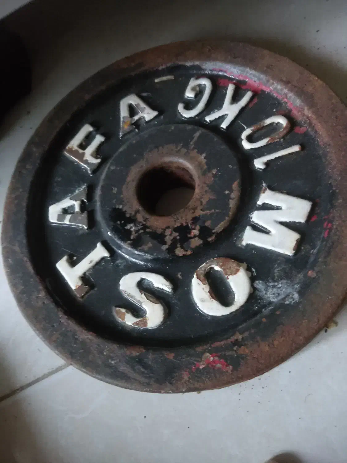 ۲تا صحفه ۱۰ کیلویی آهن|تجهیزات ورزشی|چهارباغ, |دیوار