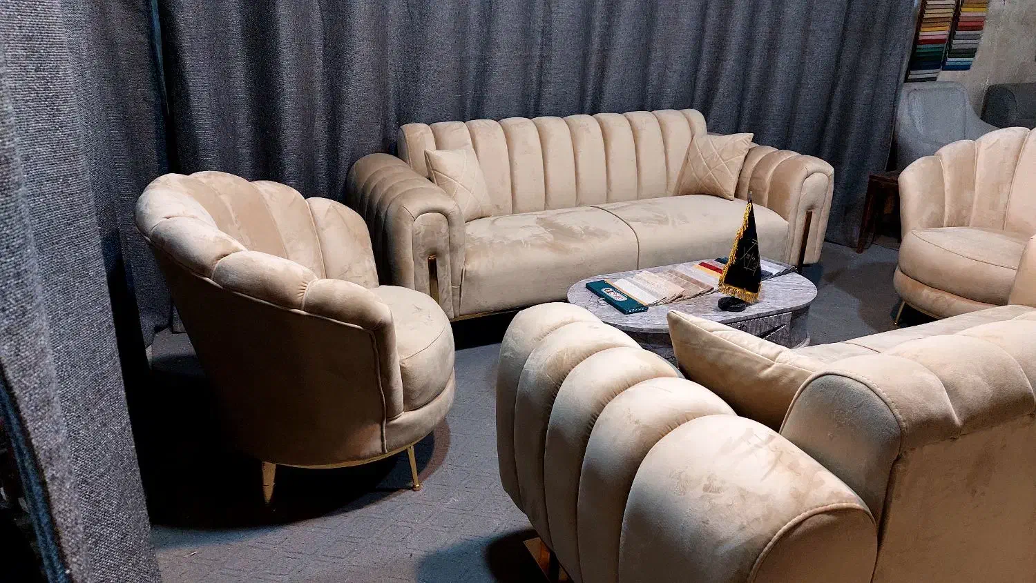 مبل* مبلمان/ راحتی/ صدفی مستقیم از تولیدی|مبلمان خانگی و میز عسلی|مشهد, پنجتن|دیوار