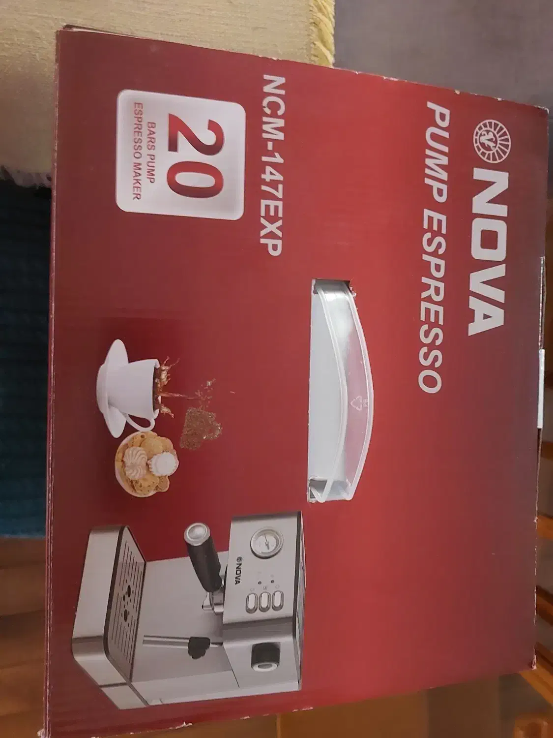 اسپرسو ساز خانگی 1.5 لیتری نوا مدل NCM- 147EXPS|سماور، چایساز، قهوهساز|رشت, بلوار گیلان|دیوار