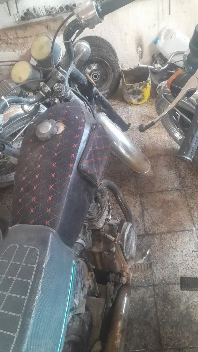 موتورهوندا مزایده ای|موتورسیکلت|سمیرم, |دیوار