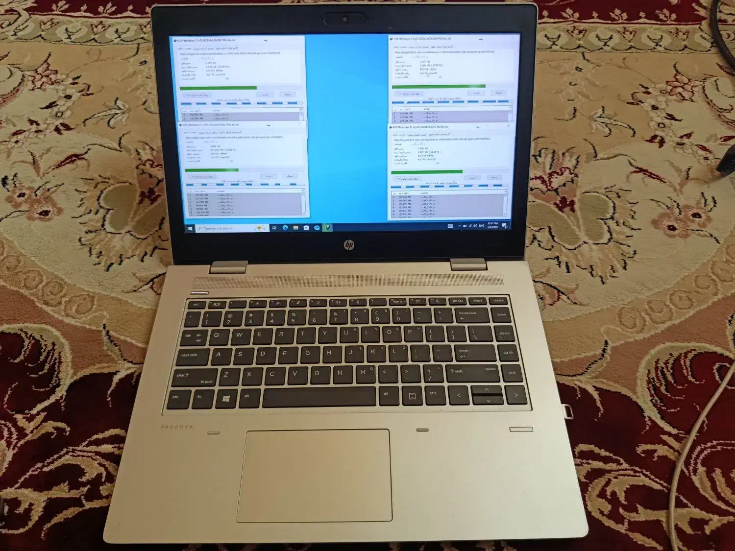 لپتاپ اچ پی 640 G4 ci5 نسل ۷ رم ۸|رایانه همراه|باقرشهر, |دیوار