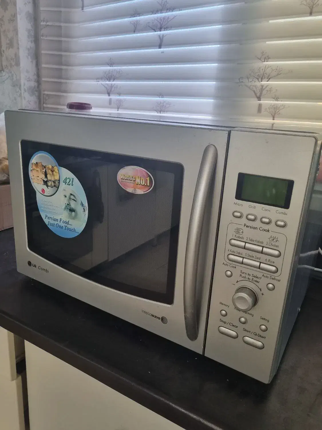 ماکروفر  ال جی اصل  تمیز|اجاق گاز و لوازم برقی پخت‌وپز|سمنان, |دیوار