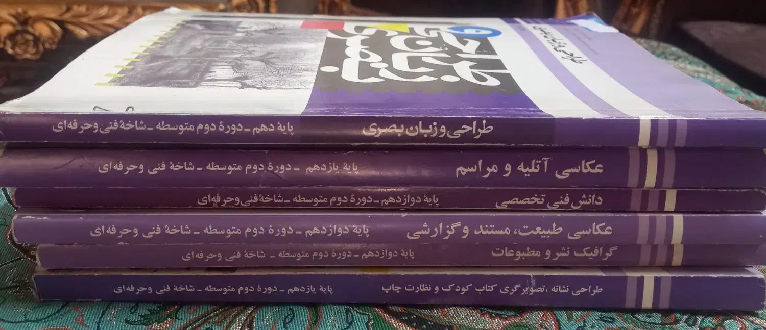 کتاب های رشته فتوگرافیک|کتاب و مجله آموزشی|قم, باسکول|دیوار