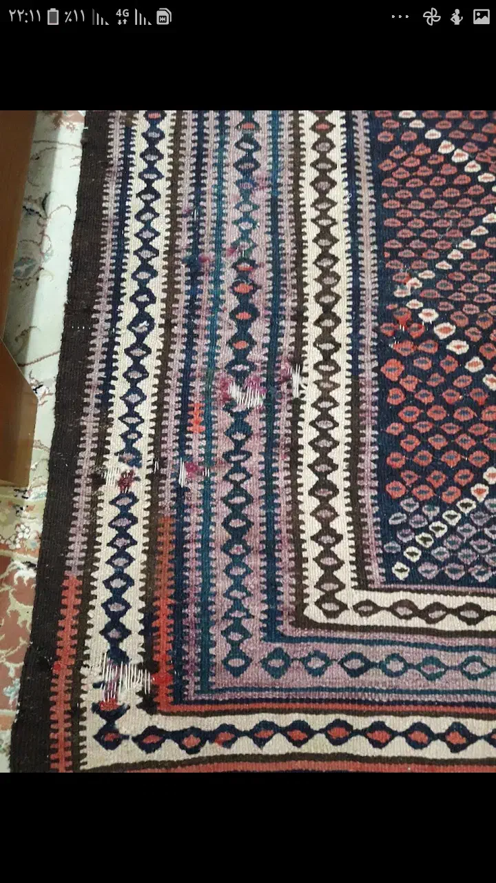 گلیم قاجاری|گلیم، جاجیم، گبه|محمدشهر, محمدشهر|دیوار