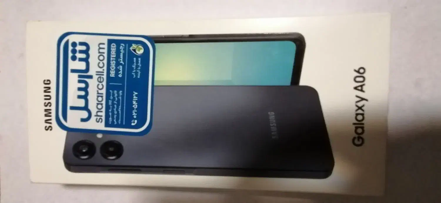 گوشی سامسونگ a06 64 g ram 4|موبایل|تهران, ارم|دیوار