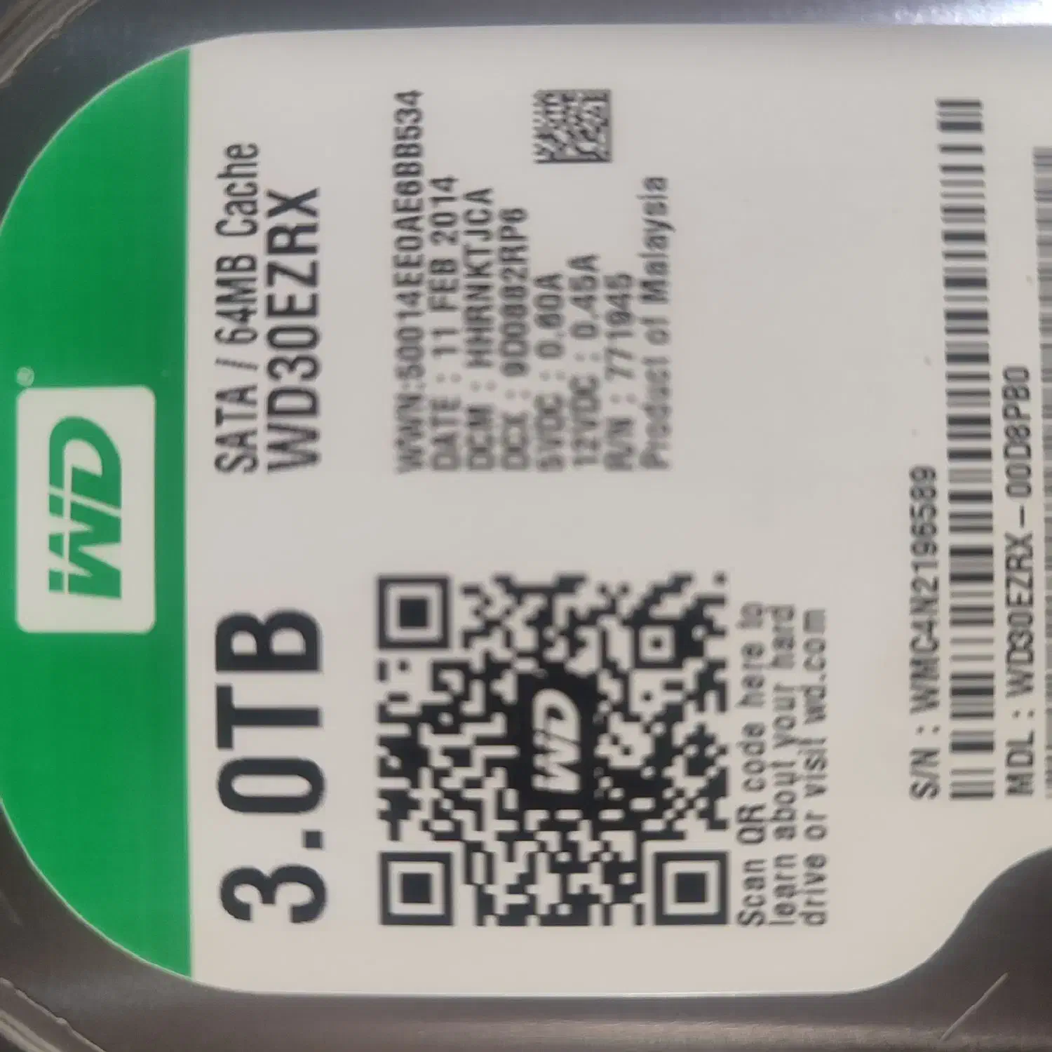 هارد سه ترا وسترن دیجیتال WD 3TB H.D.D|قطعات و لوازم جانبی رایانه|مشهد, شهرآرا|دیوار