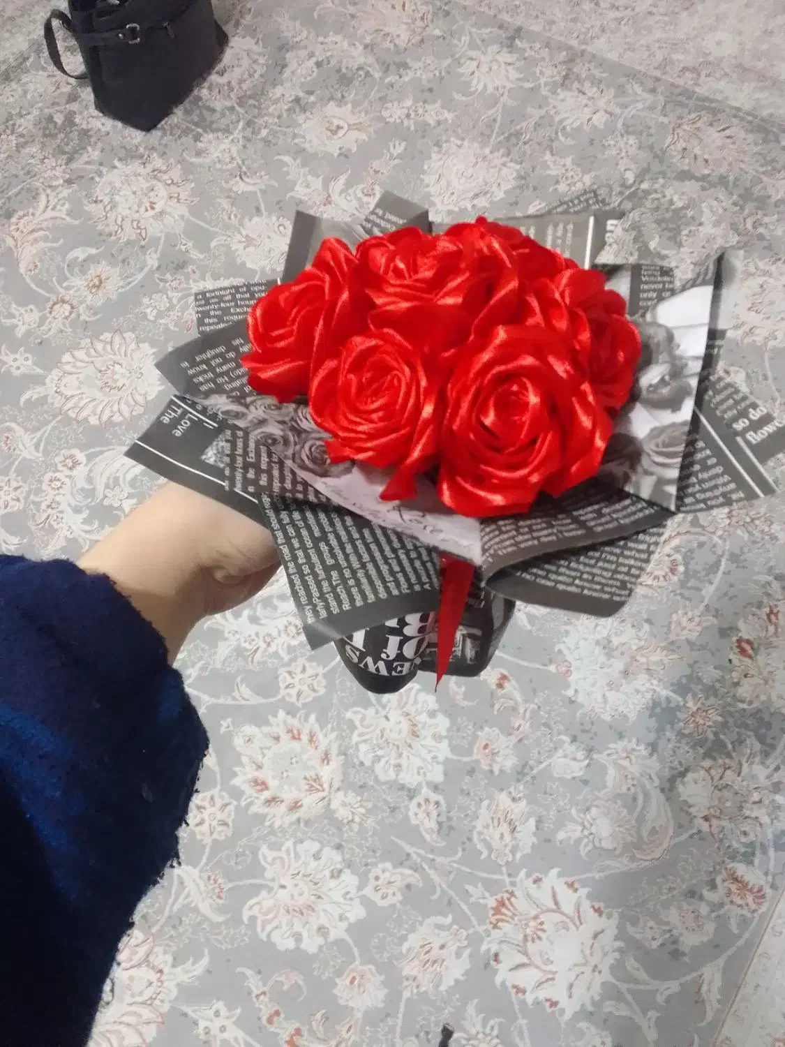 باکس گل ربانی و تک شاخه عمده وتک|گل مصنوعی|پاکدشت, پاکدشت (مامازند)|دیوار