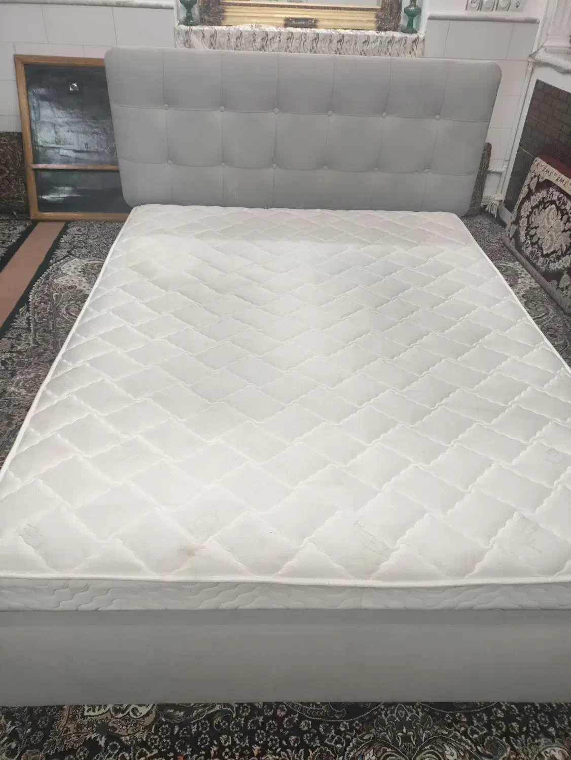 تخت خواب دو نفره|تخت و سرویس خواب|قم, زاد|دیوار