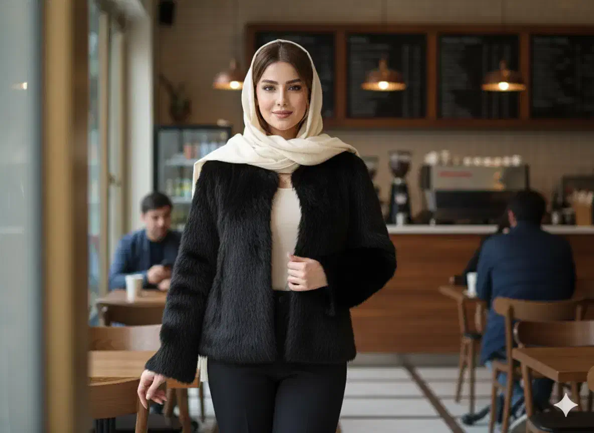 کت خز لوکس|لباس|قم, شهرک قدس|دیوار