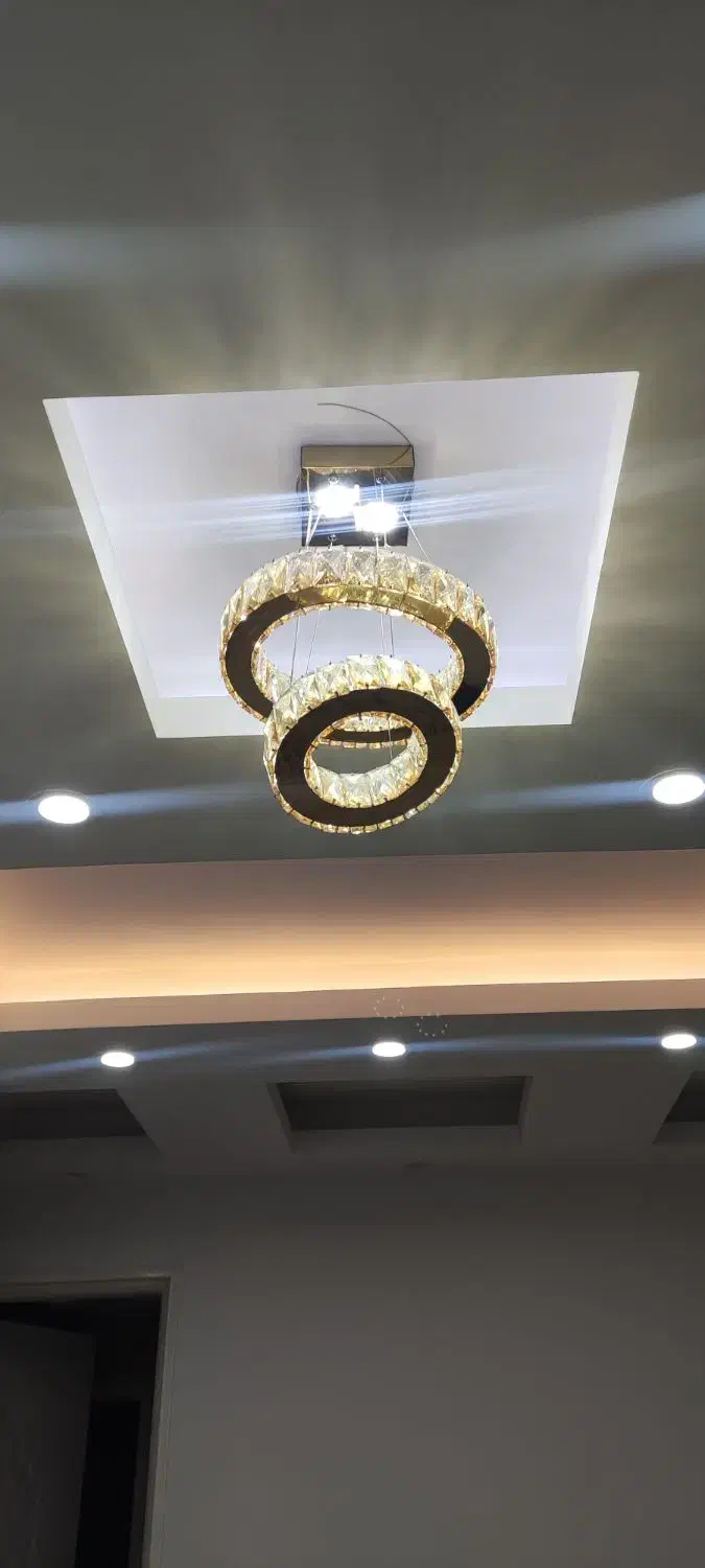 یک عدد لوستر 2 شاخه کاملا سالم و نو|لوستر و چراغ آویز|کرمانشاه, |دیوار