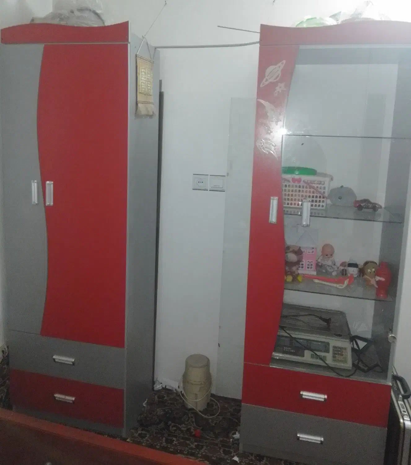 کمد بچه|جاکفشی، کمد، دراور|تربت‌حیدریه, بالا ولایت|دیوار